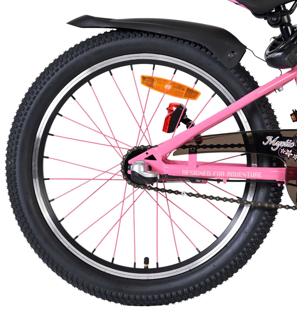 Volare Mystic Kinderfiets - 20 inch - Roze - Nexus 3 - 3 versnellingen - 6-8 jaar extra afbeelding 3