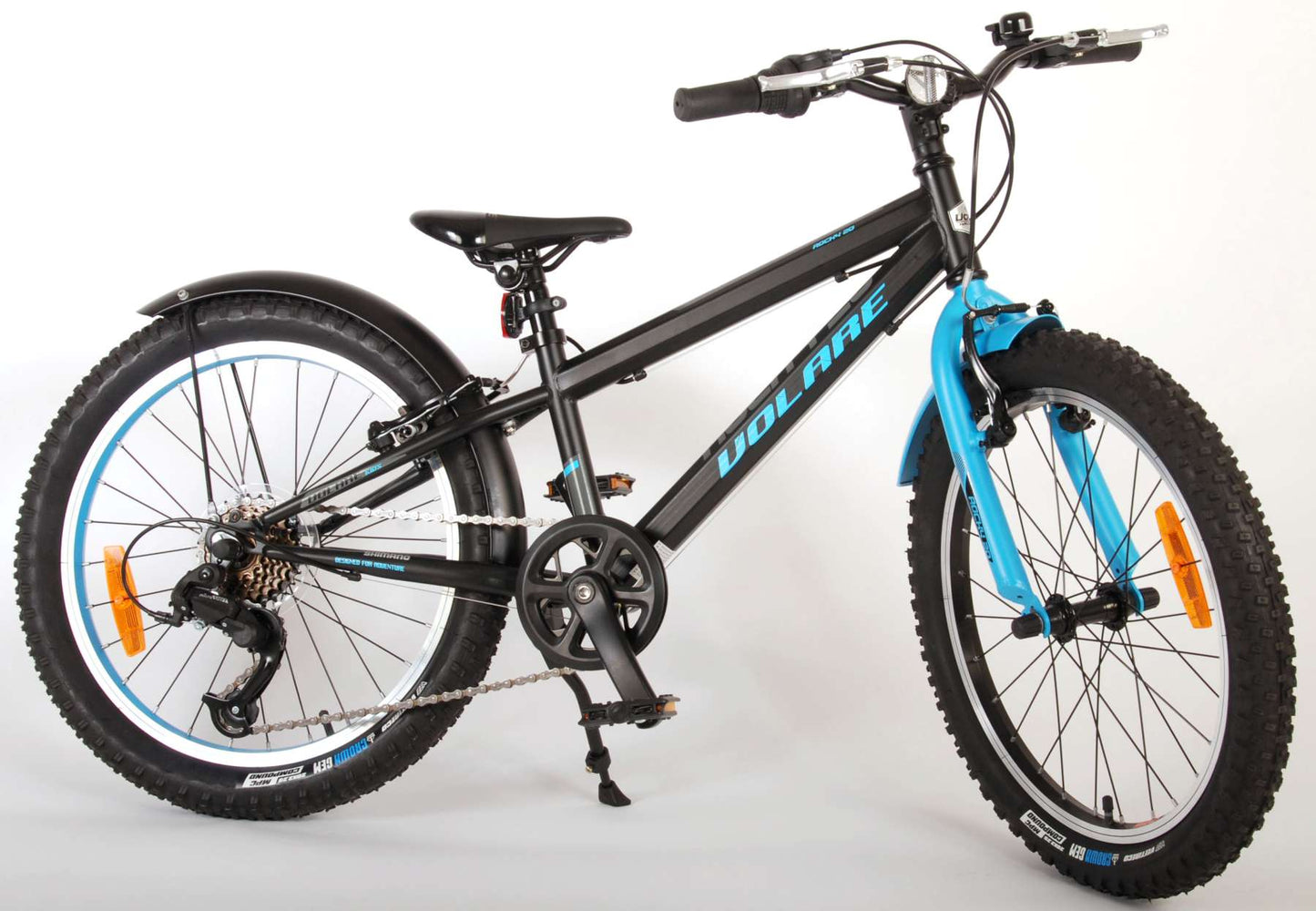 Volare Rocky Kinderfiets - 20 inch - Blauw Zwart - 85% afgemonteerd - 6 speed - Prime Collection - Zwart, Blauw - 6 versnellingen - 6-8 jaar extra afbeelding 17