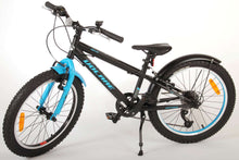 Volare Rocky Kinderfiets - 20 inch - Blauw Zwart - 85% afgemonteerd - 6 speed - Prime Collection - Zwart, Blauw - 6 versnellingen - 6-8 jaar extra afbeelding 5