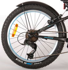Volare Rocky Kinderfiets - 20 inch - Blauw Zwart - 85% afgemonteerd - 6 speed - Prime Collection - Zwart, Blauw - 6 versnellingen - 6-8 jaar extra afbeelding 15