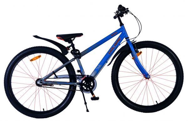Volare Rocky Kinderfiets - 26 inch - Blauw - Shimano Nexus 3 versnellingen - 10-12 jaar extra afbeelding 2