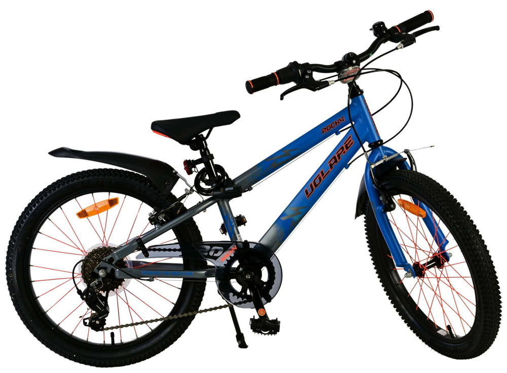 Volare Rocky Kinderfiets - 20 inch - 7 speed - Blauw - 7 versnellingen - 6-8 jaar extra afbeelding 12
