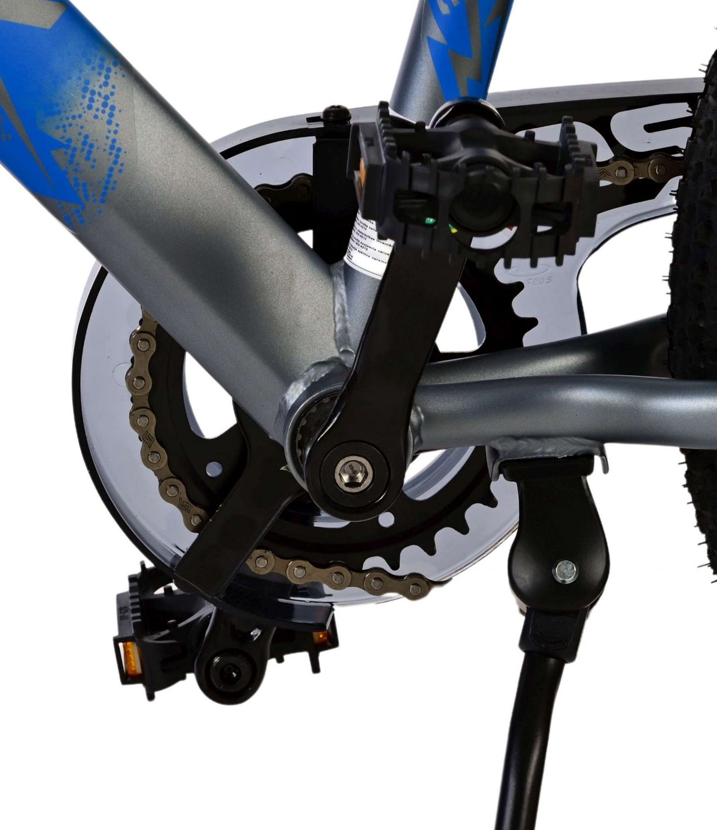 Volare Rocky Kinderfiets - 20 inch - 7 speed - Blauw - 7 versnellingen - 6-8 jaar extra afbeelding 11
