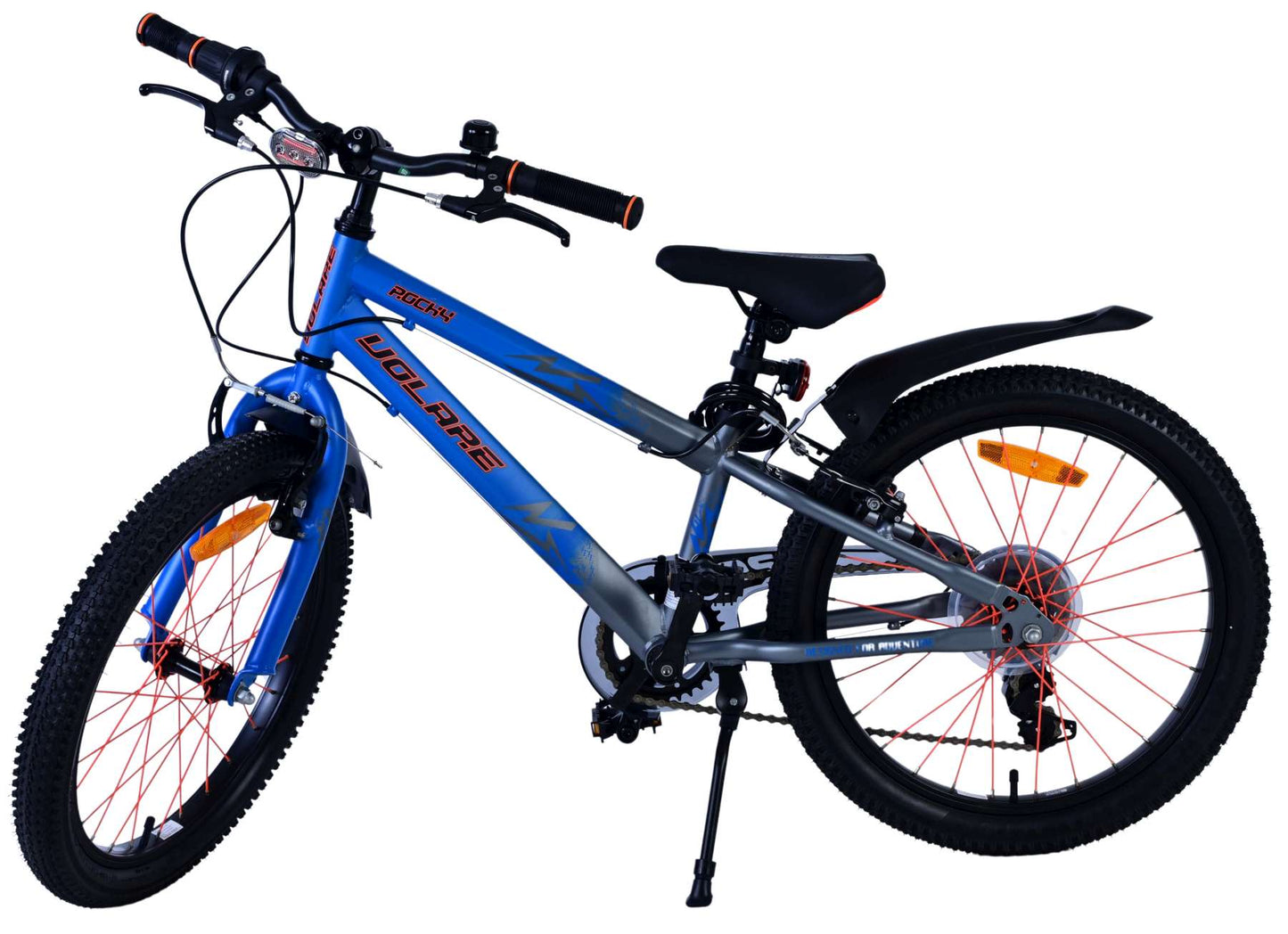 Volare Rocky Kinderfiets - 20 inch - 7 speed - Blauw - 7 versnellingen - 6-8 jaar extra afbeelding 10
