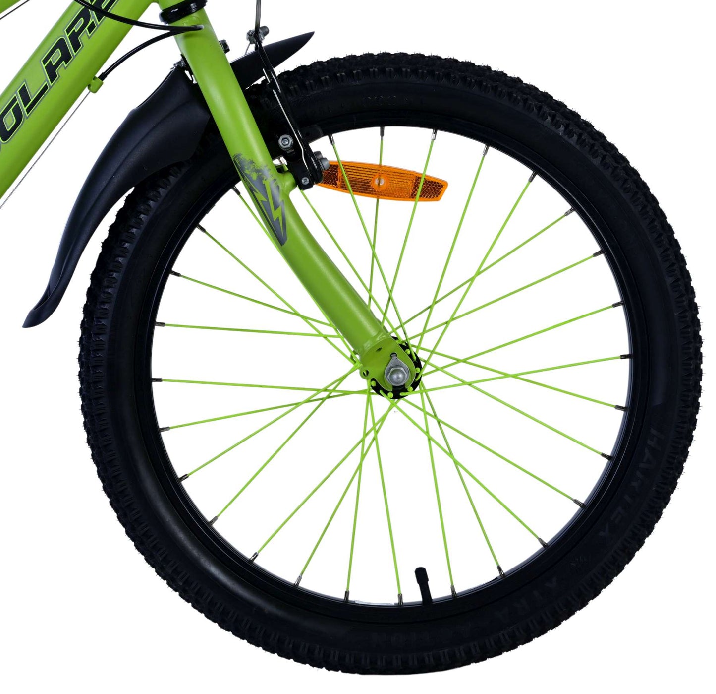 Volare Rocky Kinderfiets - 20 inch - 7 speed - Groen/Grijs - Groen, Grijs - 7 versnellingen - 6-8 jaar extra afbeelding 4
