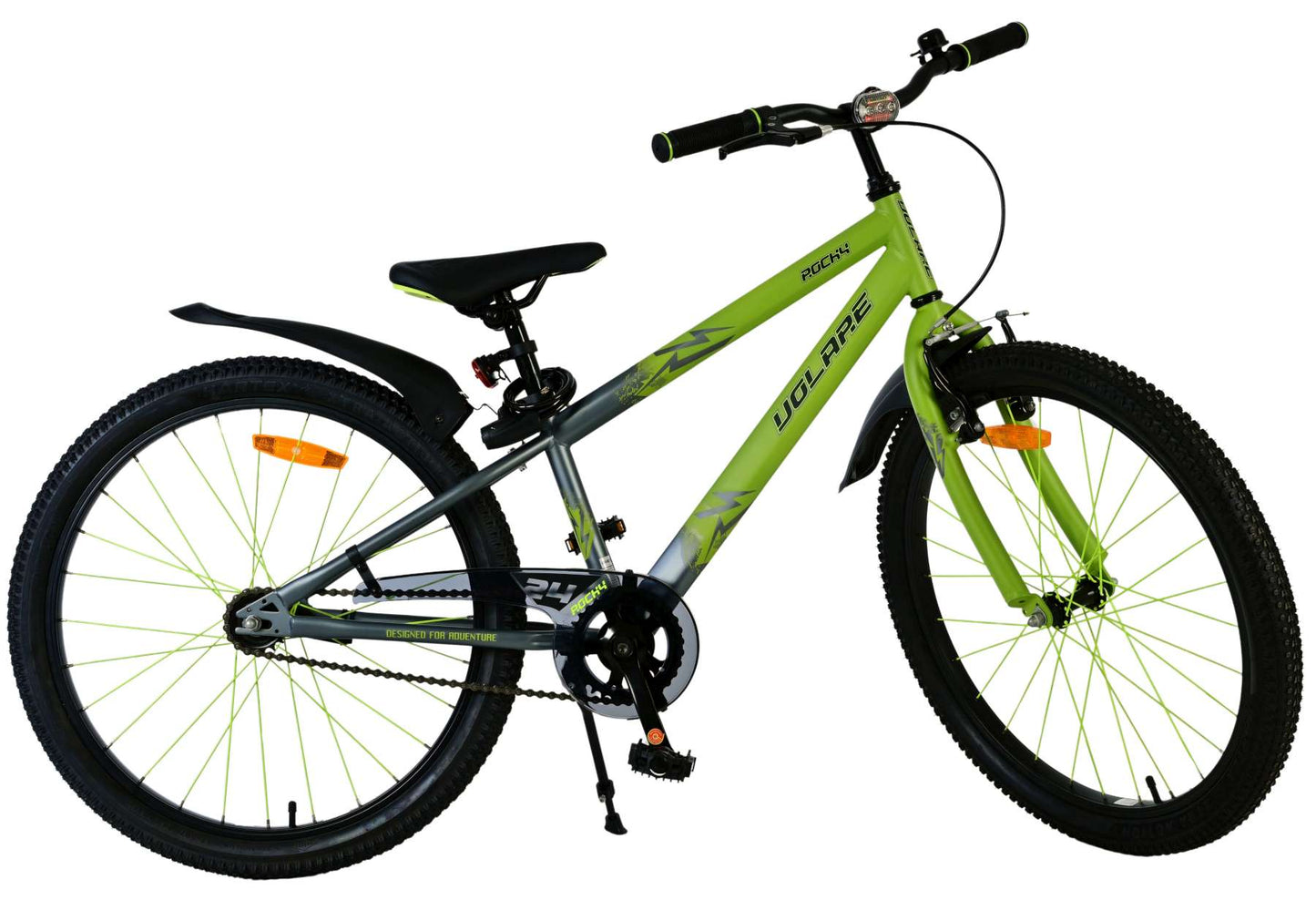 Volare Rocky Kinderfiets - Jongens - 24 inch - Groen - 8-10 jaar extra afbeelding 11