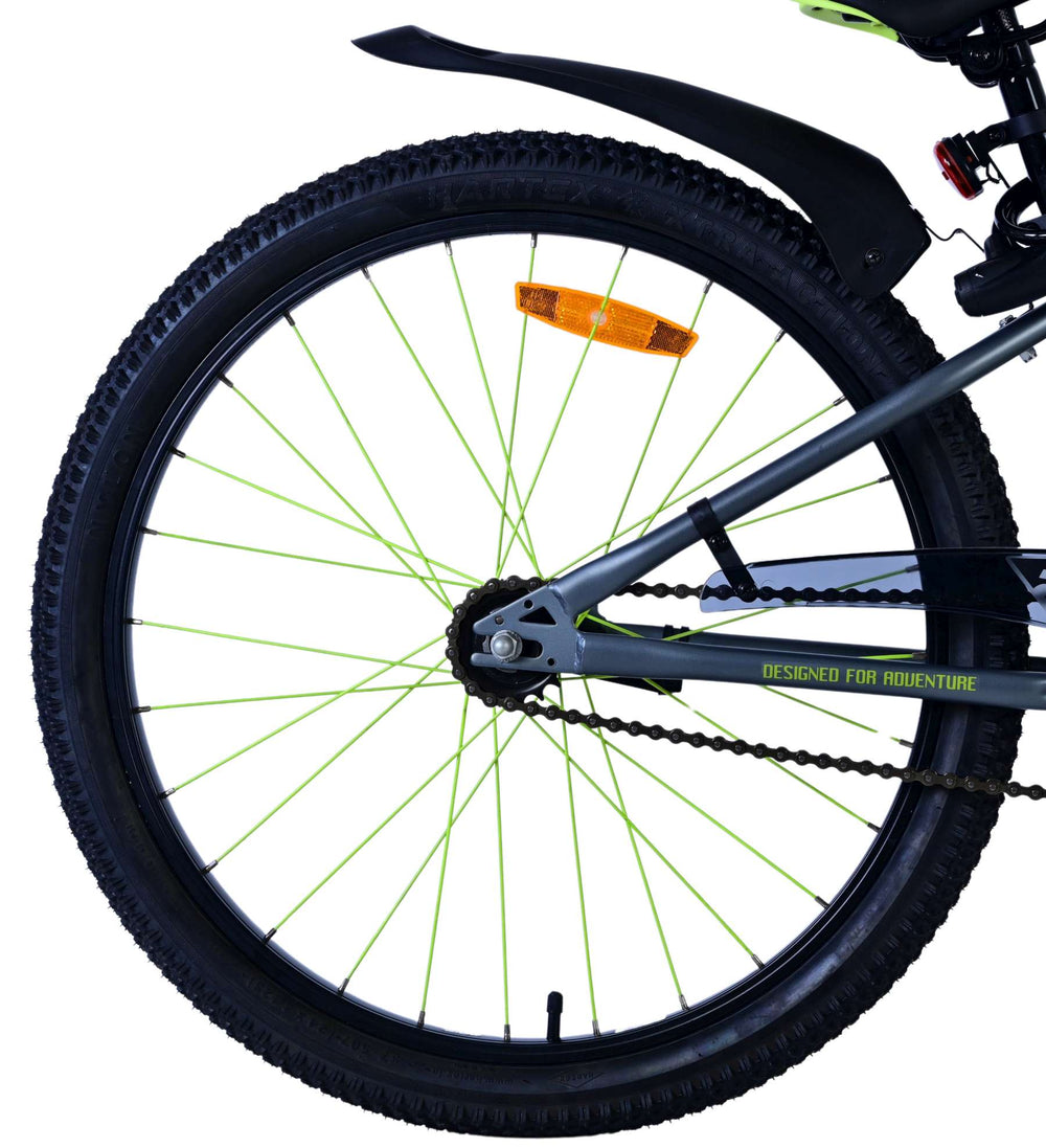 Volare Rocky Kinderfiets - Jongens - 24 inch - Groen - 8-10 jaar extra afbeelding 3