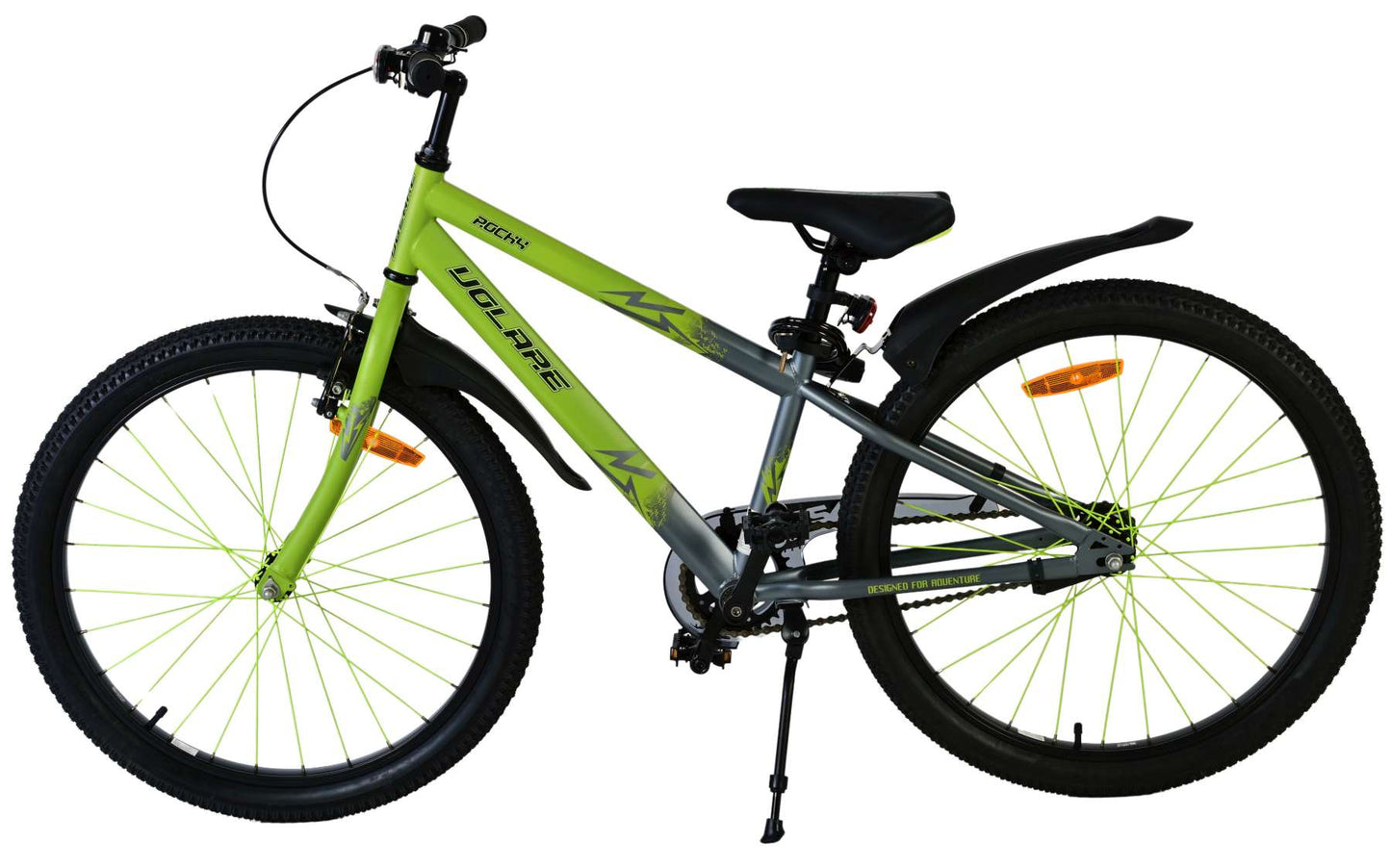 Volare Rocky Kinderfiets - Jongens - 24 inch - Groen - 8-10 jaar extra afbeelding 8