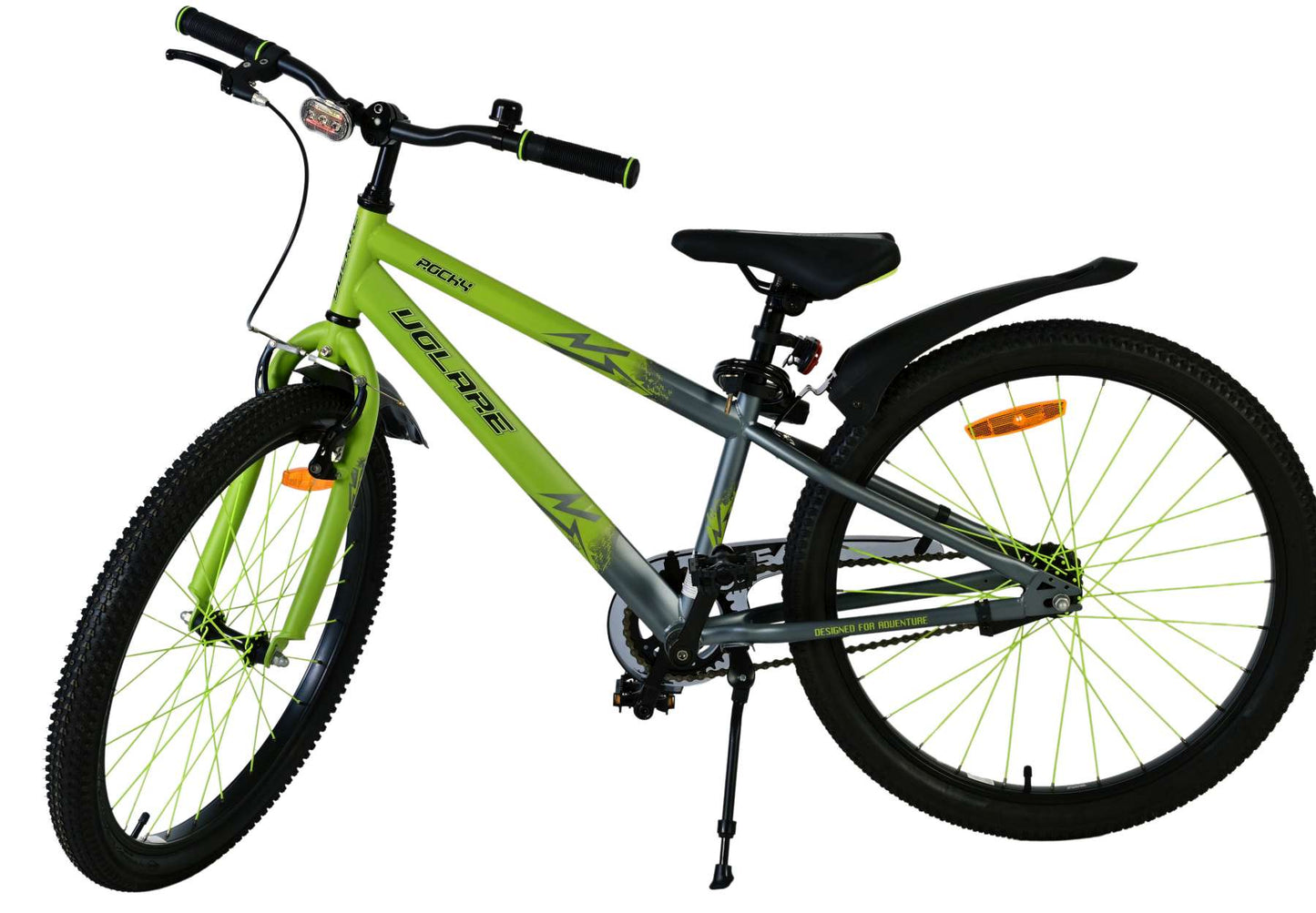 Volare Rocky Kinderfiets - Jongens - 24 inch - Groen - 8-10 jaar extra afbeelding 9