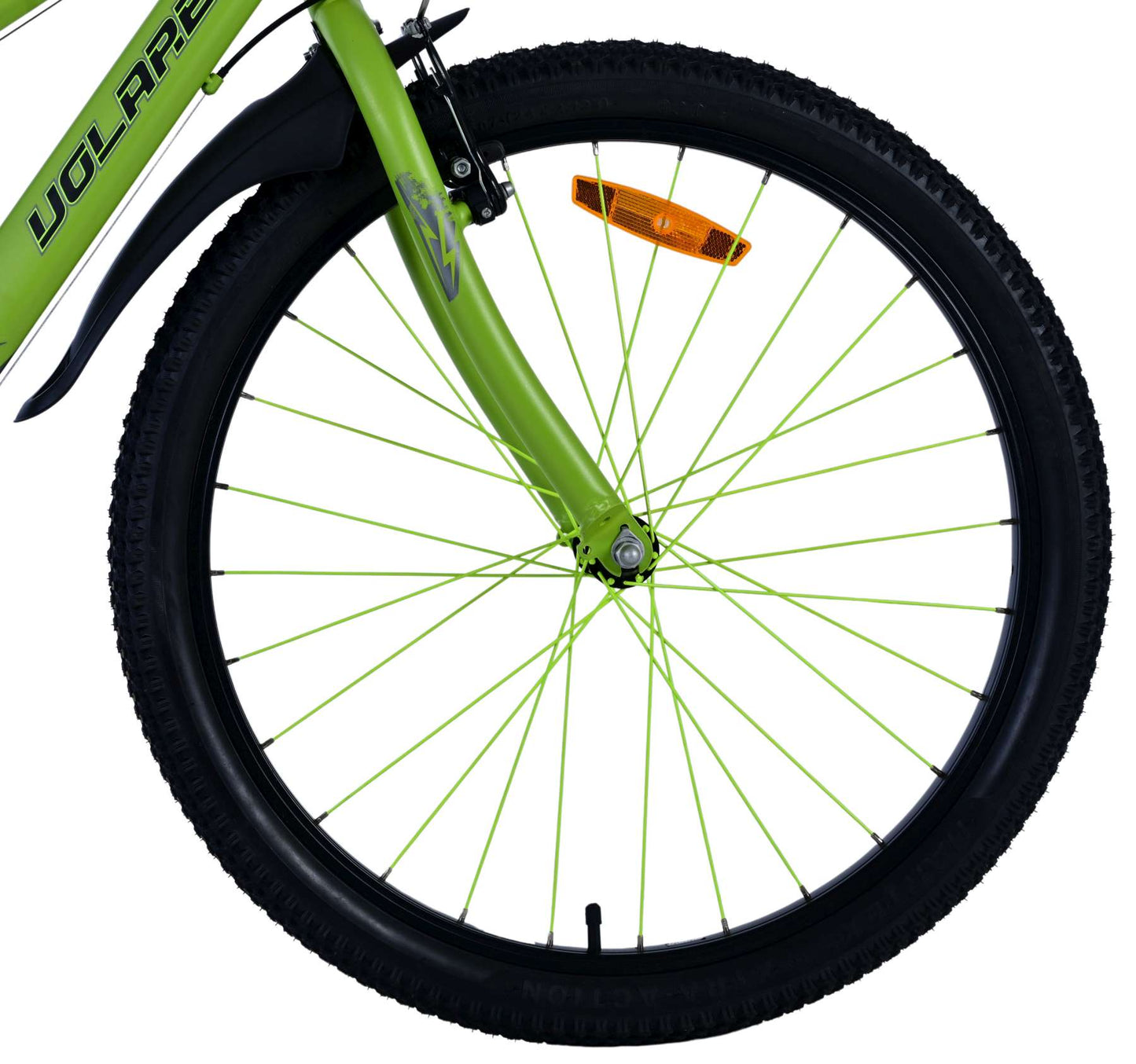 Volare Rocky Kinderfiets - 24 inch - Groen - 7 speed - 7 versnellingen - 8-10 jaar extra afbeelding 5