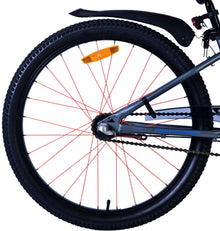 Volare Rocky Kinderfiets - 24 inch - Blauw - Shimano Nexus 3 versnellingen - 8-10 jaar extra afbeelding 3