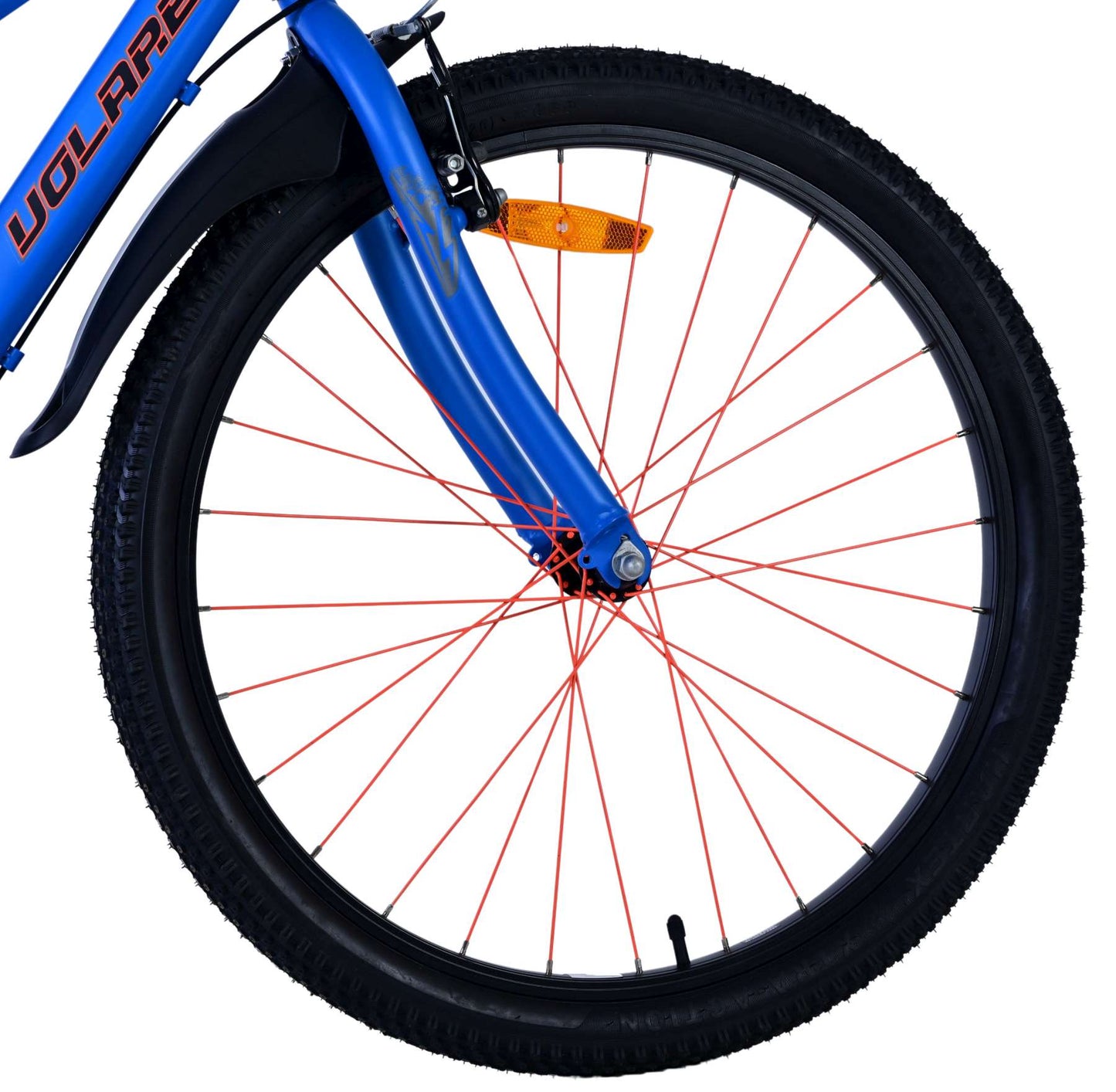 Volare Rocky Kinderfiets - 24 inch - Blauw - Shimano Nexus 3 versnellingen - 8-10 jaar extra afbeelding 4
