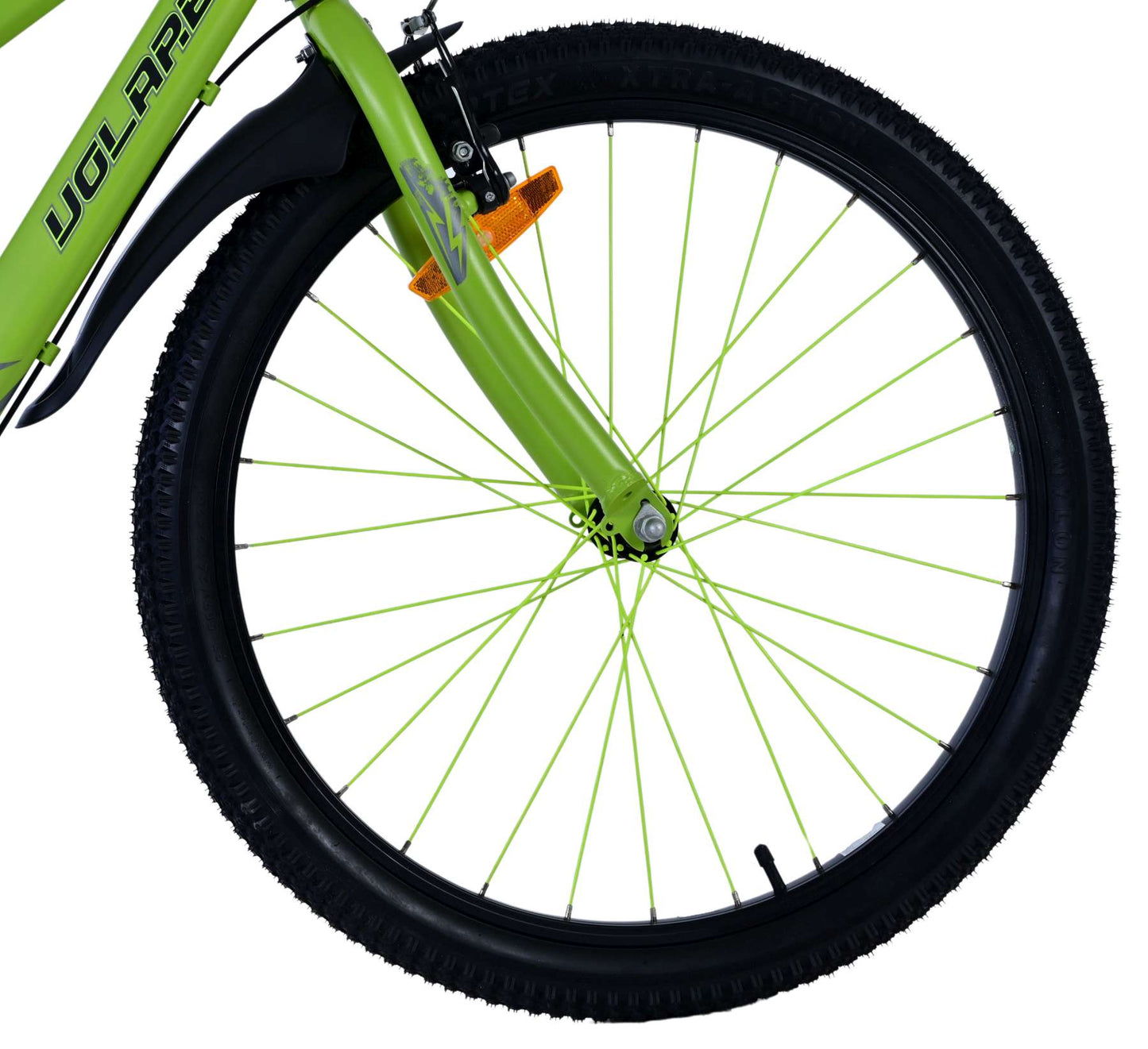 Volare Rocky Kinderfiets - 24 inch - Groen - Shimano Nexus 3 versnellingen - 8-10 jaar extra afbeelding 5