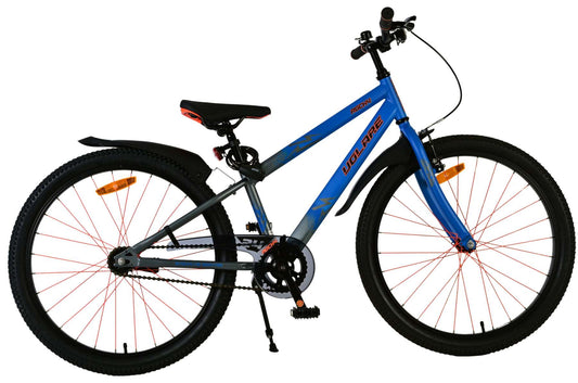 Volare Rocky Kinderfiets - Jongens - 24 inch - Blauw - 8-10 jaar bij Fietstotaal