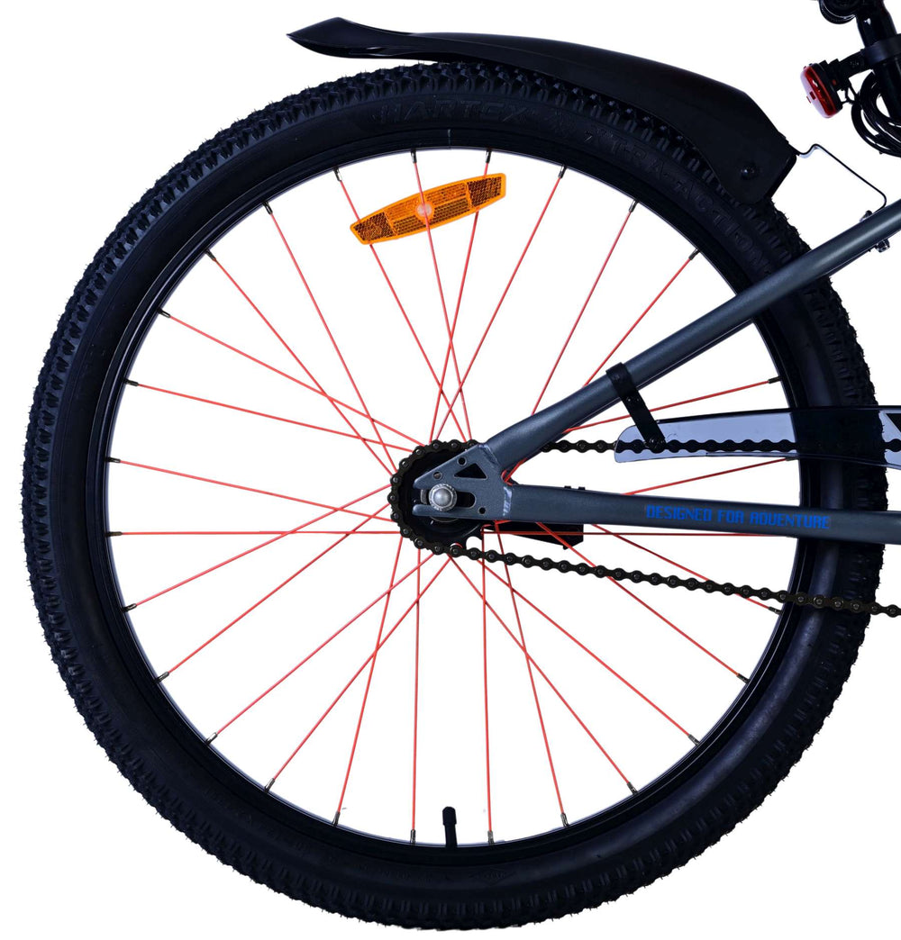 Volare Rocky Kinderfiets - Jongens - 24 inch - Blauw - 8-10 jaar extra afbeelding 3