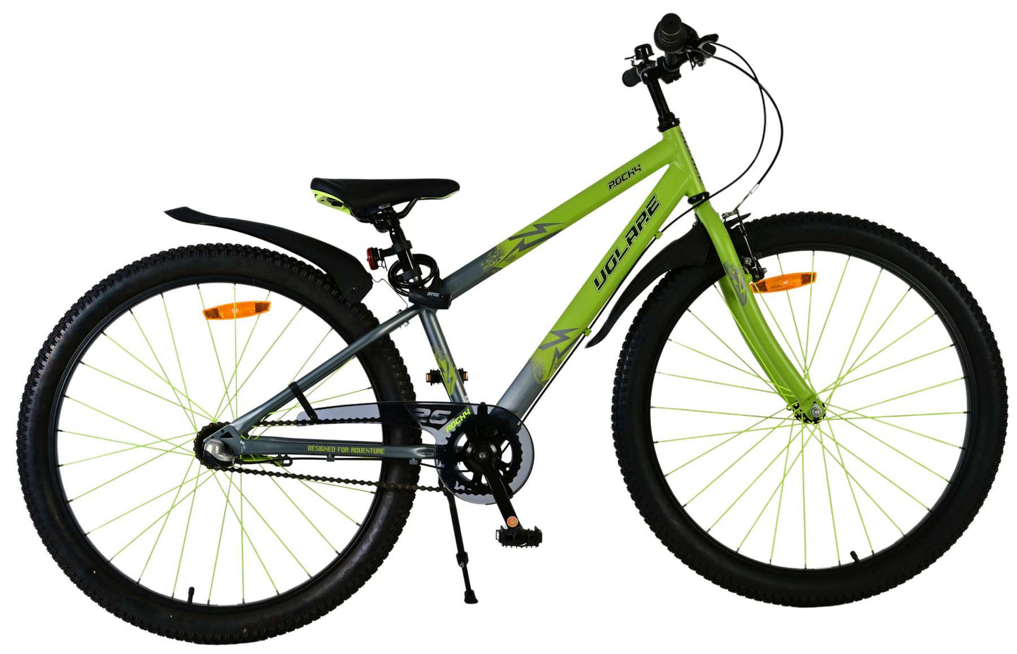Volare Rocky Kinderfiets - 26 inch - Groen - Shimano 3 versnellingen - 10-12 jaar bij Fietstotaal