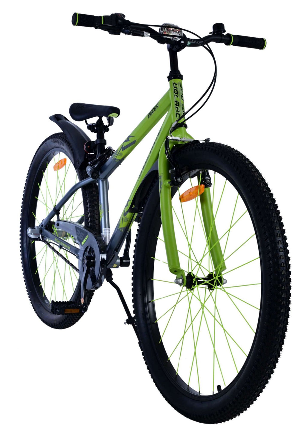 Volare Rocky Kinderfiets - 26 inch - Groen - Shimano 3 versnellingen - 10-12 jaar extra afbeelding 7