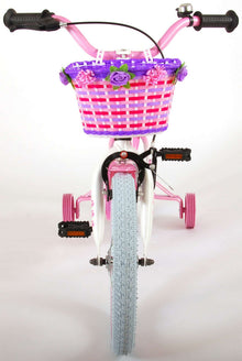 Volare Rose Kinderfiets - Meisjes - 16 inch - Roze/Wit - 95% afgemonteerd - Wit, Roze - 4-6 jaar extra afbeelding 12