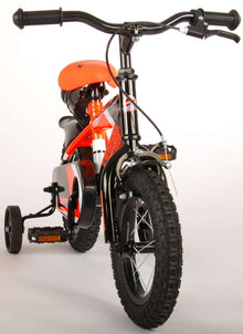 Volare Sportivo Kinderfiets - Jongens - 12 inch - Neon Oranje Zwart - 95% afgemonteerd - Zwart, Oranje - 3-5 jaar extra afbeelding 11