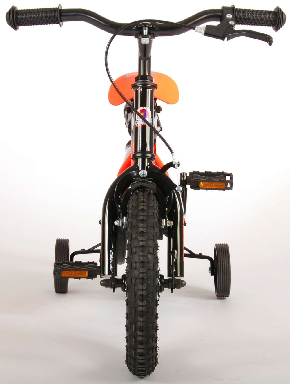 Volare Sportivo Kinderfiets - Jongens - 12 inch - Neon Oranje Zwart - 95% afgemonteerd - Zwart, Oranje - 3-5 jaar extra afbeelding 12