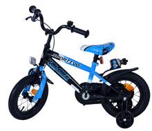 Volare Sportivo Kinderfiets - Jongens - 12 inch - Blauw Zwart - Zwart, Blauw - 3-5 jaar extra afbeelding 9