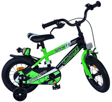 Volare Sportivo Kinderfiets - Jongens - 12 inch - Groen Zwart - Zwart, Groen - 3-5 jaar extra afbeelding 10