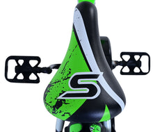 Volare Sportivo Kinderfiets - Jongens - 12 inch - Groen Zwart - Zwart, Groen - 3-5 jaar extra afbeelding 5