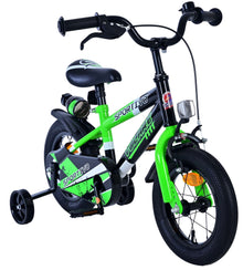Volare Sportivo Kinderfiets - Jongens - 12 inch - Groen Zwart - Zwart, Groen - 3-5 jaar extra afbeelding 6