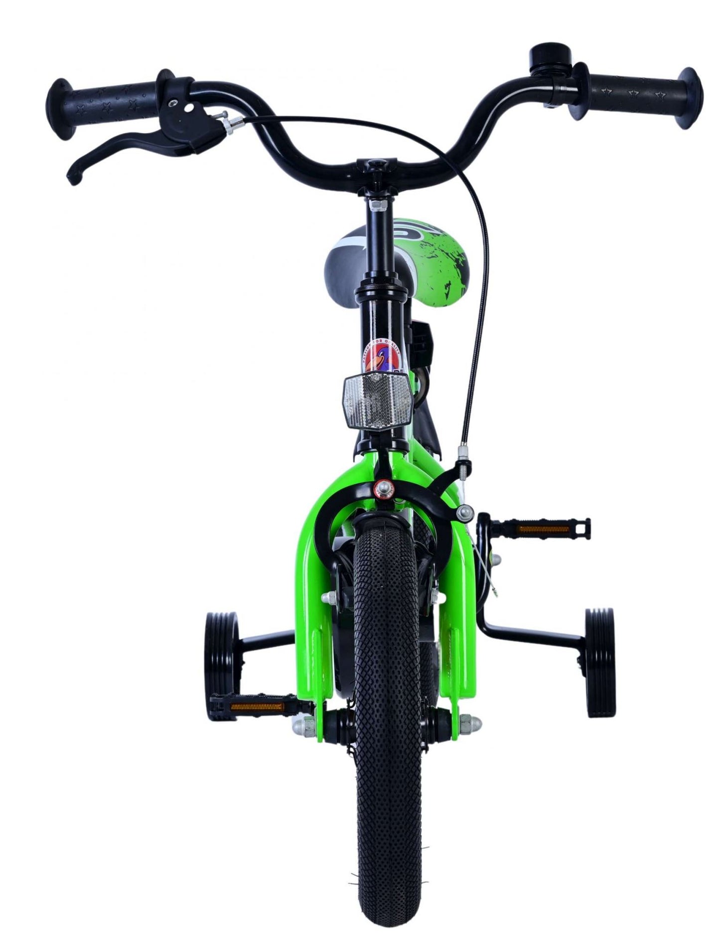 Volare Sportivo Kinderfiets - Jongens - 12 inch - Groen Zwart - Zwart, Groen - 3-5 jaar extra afbeelding 7