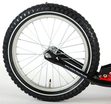 Volare Step 16 Inch Zwart Rood - Vanaf 7 jaar extra afbeelding 5