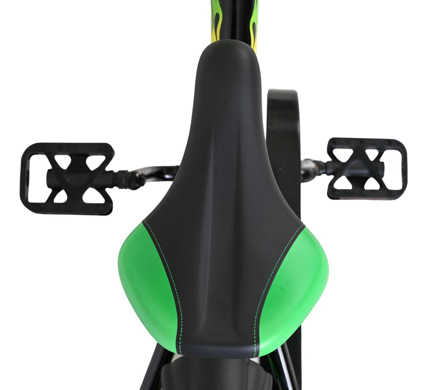 Volare Strike Kinderfiets - Jongens - 12 inch - Zwart Groen - Zwart, Groen - 3-5 jaar extra afbeelding 5