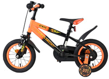 Volare Strike Kinderfiets - Jongens - 12 inch - Zwart Oranje - Zwart, Oranje - 3-5 jaar extra afbeelding 8