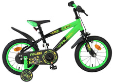 Volare Strike Kinderfiets - Jongens - 14 inch - Zwart Groen - Zwart, Groen - 3-5 jaar bij Fietstotaal