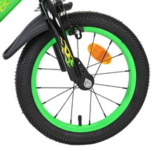 Volare Strike Kinderfiets - Jongens - 14 inch - Zwart Groen - Zwart, Groen - 3-5 jaar extra afbeelding 4