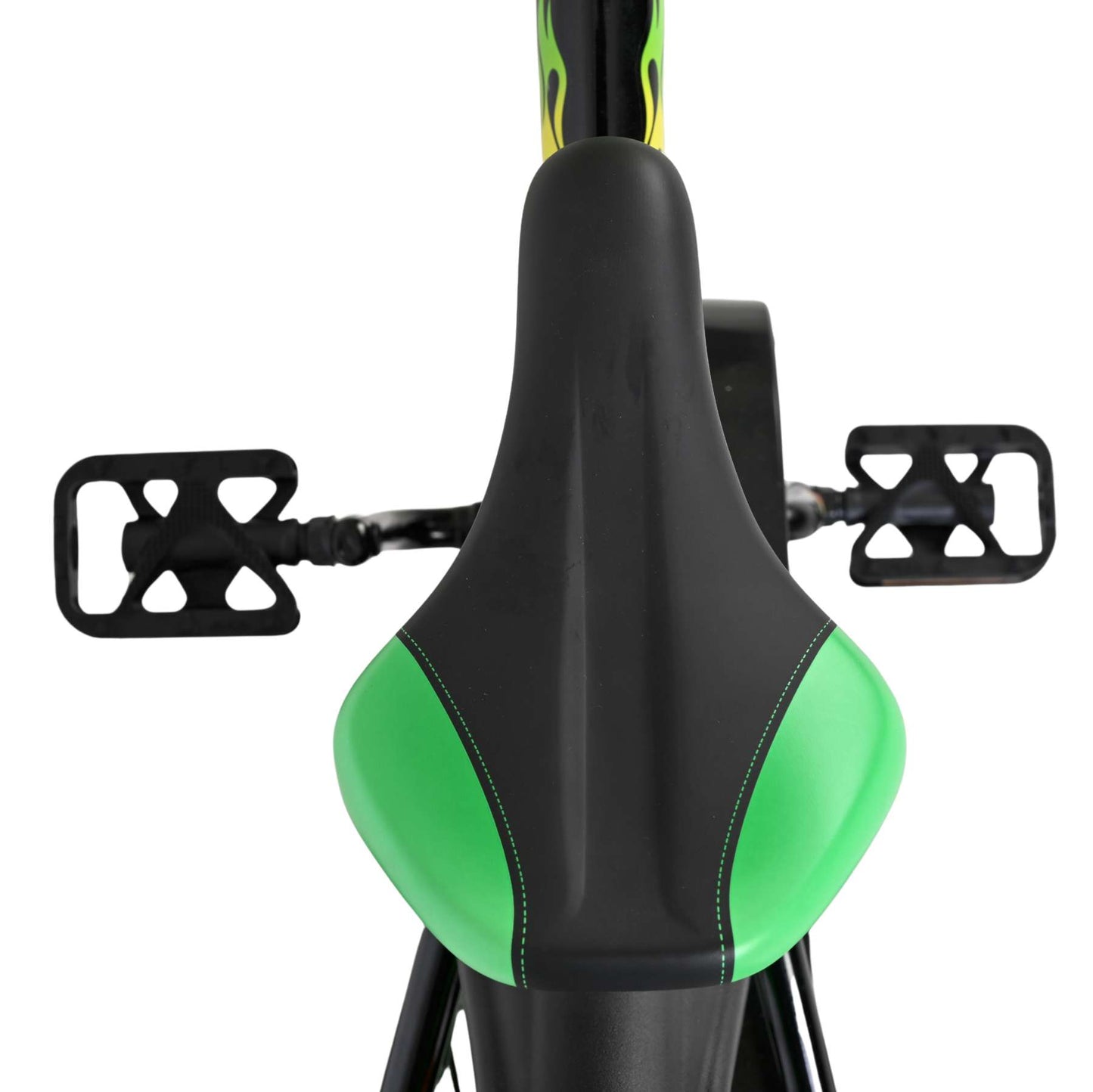 Volare Strike Kinderfiets - Jongens - 14 inch - Zwart Groen - Zwart, Groen - 3-5 jaar extra afbeelding 5