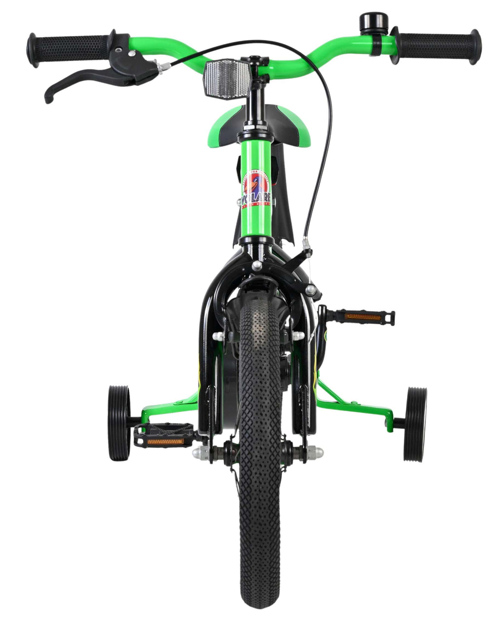 Volare Strike Kinderfiets - Jongens - 14 inch - Zwart Groen - Zwart, Groen - 3-5 jaar extra afbeelding 7