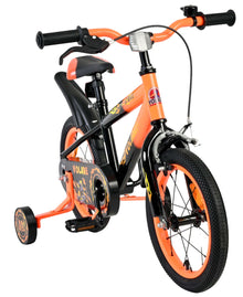 Volare Strike Kinderfiets - Jongens - 14 inch - Zwart Oranje - Zwart, Oranje - 3-5 jaar extra afbeelding 6