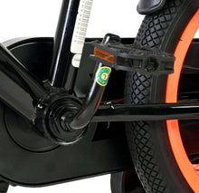 Volare Strike Kinderfiets - Jongens - 14 inch - Zwart Oranje - Zwart, Oranje - 3-5 jaar extra afbeelding 10