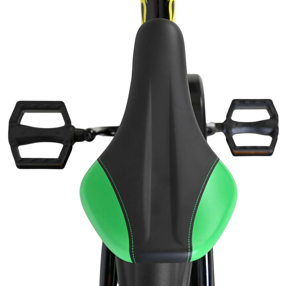 Volare Strike Kinderfiets - Jongens - 16 inch - Zwart Groen - Zwart, Groen - 4-6 jaar extra afbeelding 5