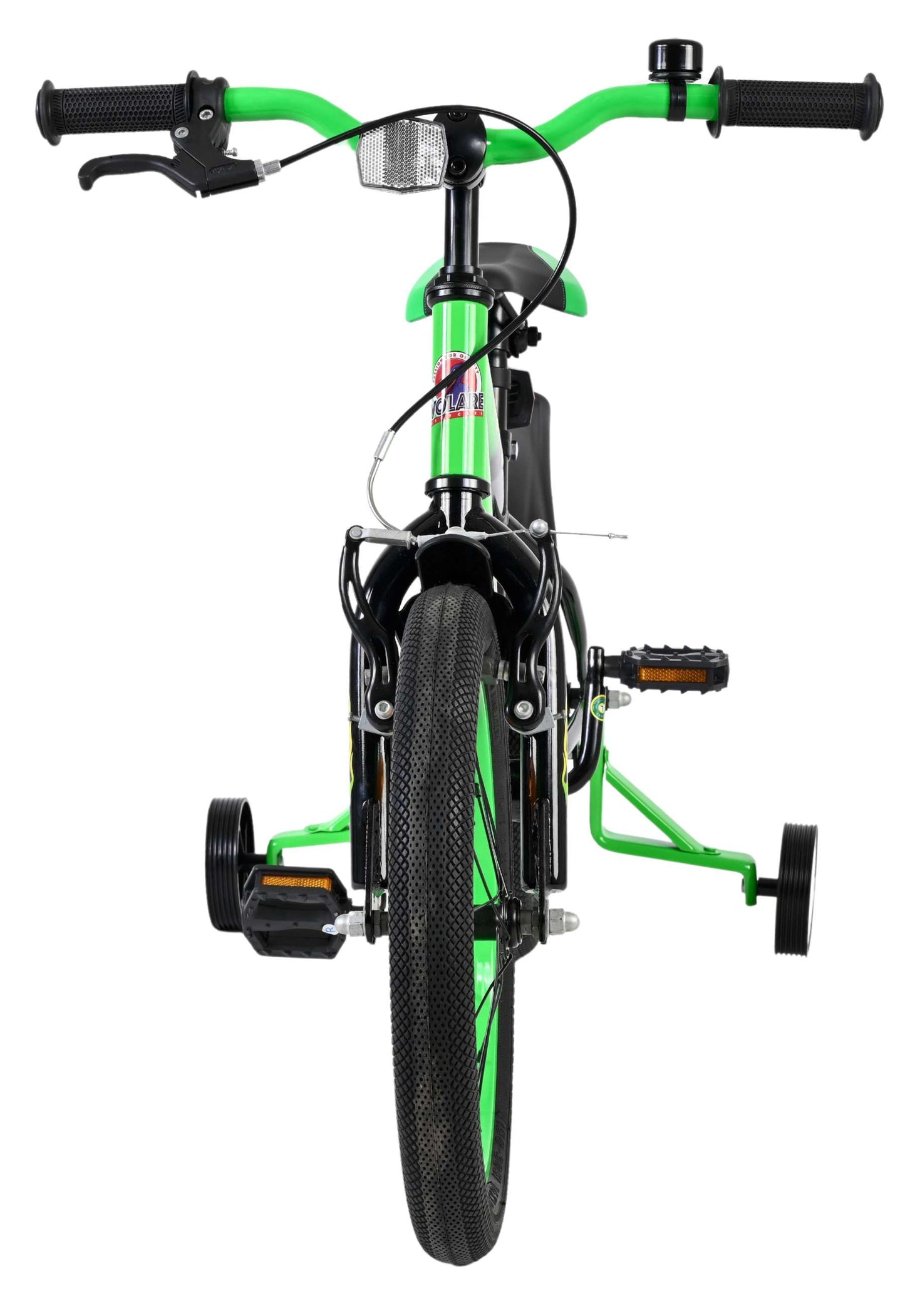Volare Strike Kinderfiets - Jongens - 16 inch - Zwart Groen - Zwart, Groen - 4-6 jaar extra afbeelding 7