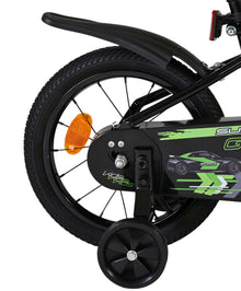 Volare Super GT Kinderfiets - Jongens - 14 inch - Groen - Zwart, Groen - 3-5 jaar extra afbeelding 3