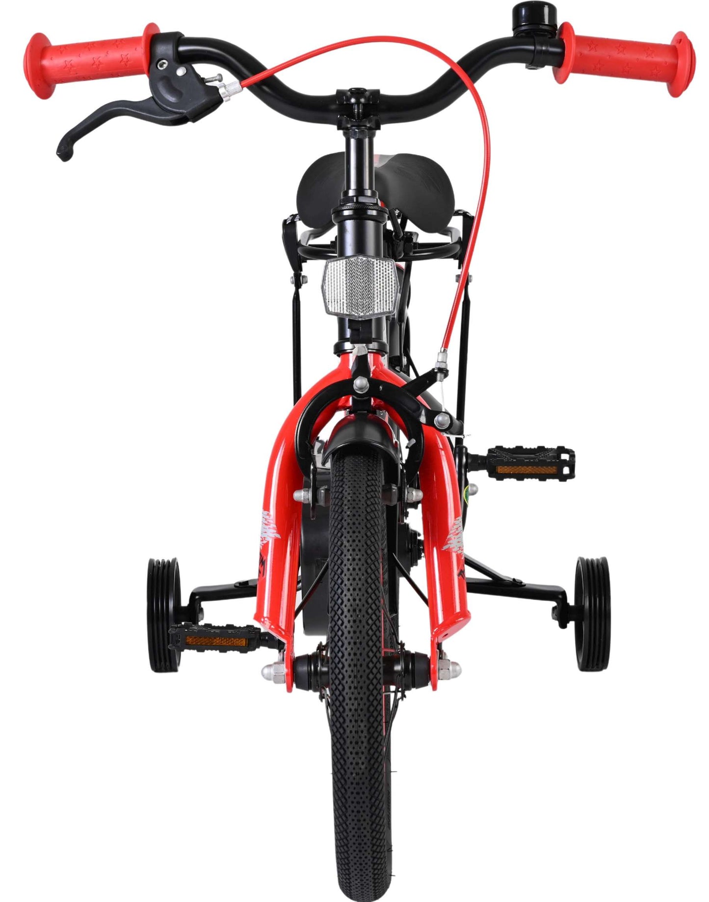 Volare Thombike Kinderfiets - Jongens - 14 inch - Zwart Rood - Zwart, Rood - 3-5 jaar extra afbeelding 7