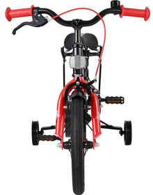 Volare Thombike Kinderfiets - Jongens - 14 inch - Zwart Rood - Zwart, Rood - 3-5 jaar extra afbeelding 7
