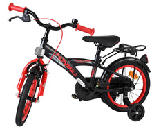 Volare Thombike Kinderfiets - Jongens - 14 inch - Zwart Rood - Zwart, Rood - 3-5 jaar extra afbeelding 9