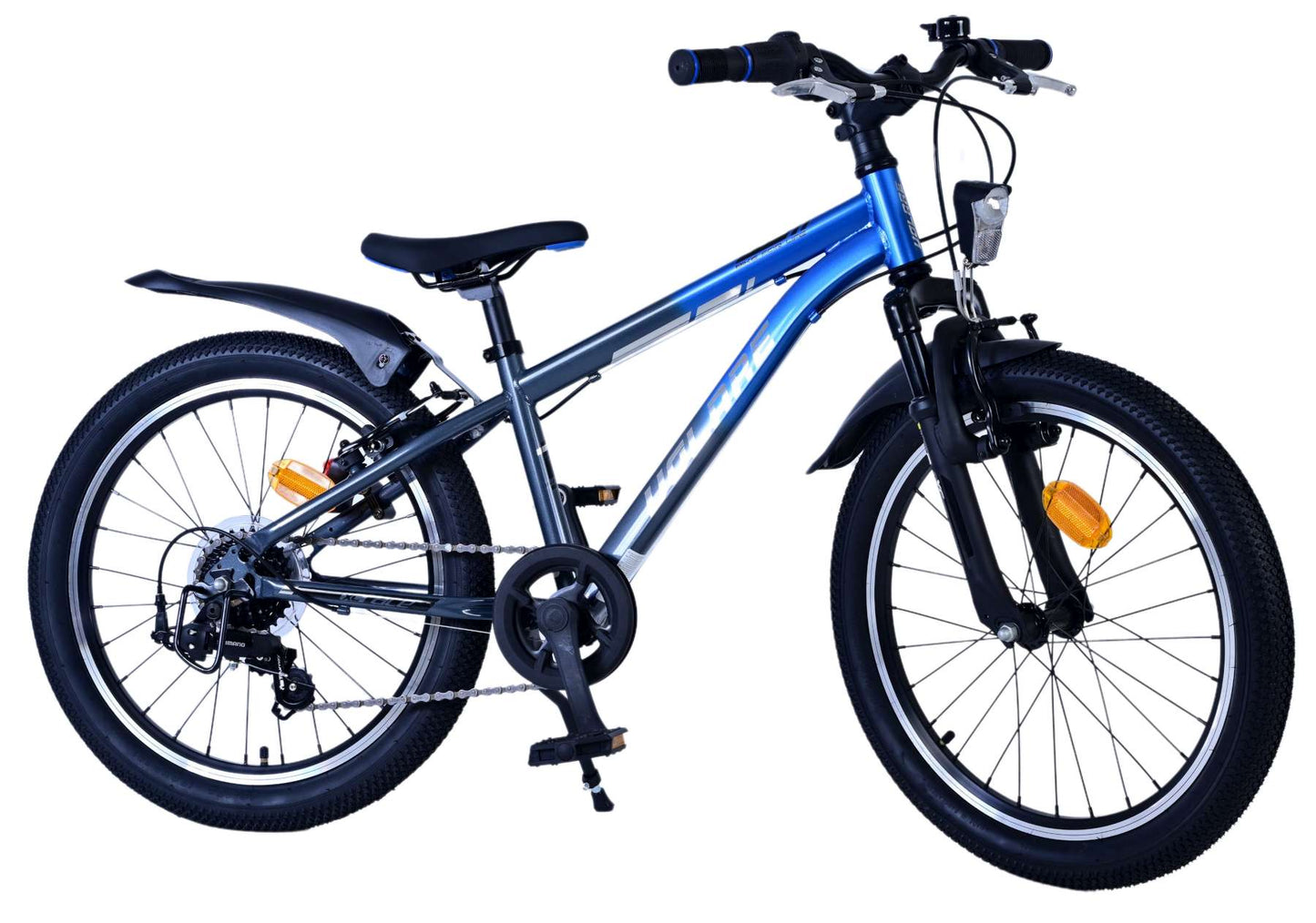 Volare XC Race Kinderfiets - 20 inch - 7 speed - Blauw/Grijs - Blauw, Grijs - 7 versnellingen - 6-8 jaar extra afbeelding 12