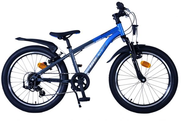 Volare XC Race Kinderfiets - 20 inch - 7 speed - Blauw/Grijs - Blauw, Grijs - 7 versnellingen - 6-8 jaar extra afbeelding 2