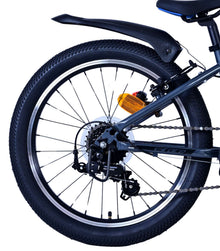 Volare XC Race Kinderfiets - 20 inch - 7 speed - Blauw/Grijs - Blauw, Grijs - 7 versnellingen - 6-8 jaar extra afbeelding 3