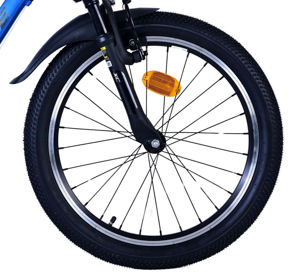 Volare XC Race Kinderfiets - 20 inch - 7 speed - Blauw/Grijs - Blauw, Grijs - 7 versnellingen - 6-8 jaar extra afbeelding 4
