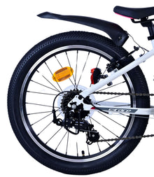 Volare XC Race Kinderfiets - 20 inch - 7 speed - Wit Roze - Wit, Roze - 7 versnellingen - 6-8 jaar extra afbeelding 3
