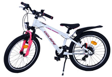 Volare XC Race Kinderfiets - 20 inch - 7 speed - Wit Roze - Wit, Roze - 7 versnellingen - 6-8 jaar extra afbeelding 10